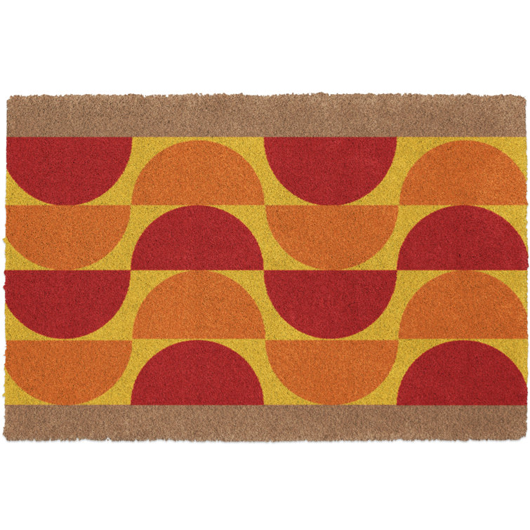 Birch Lane™ Fireside Colorstar Cresent City 34"x22" Machine Washable